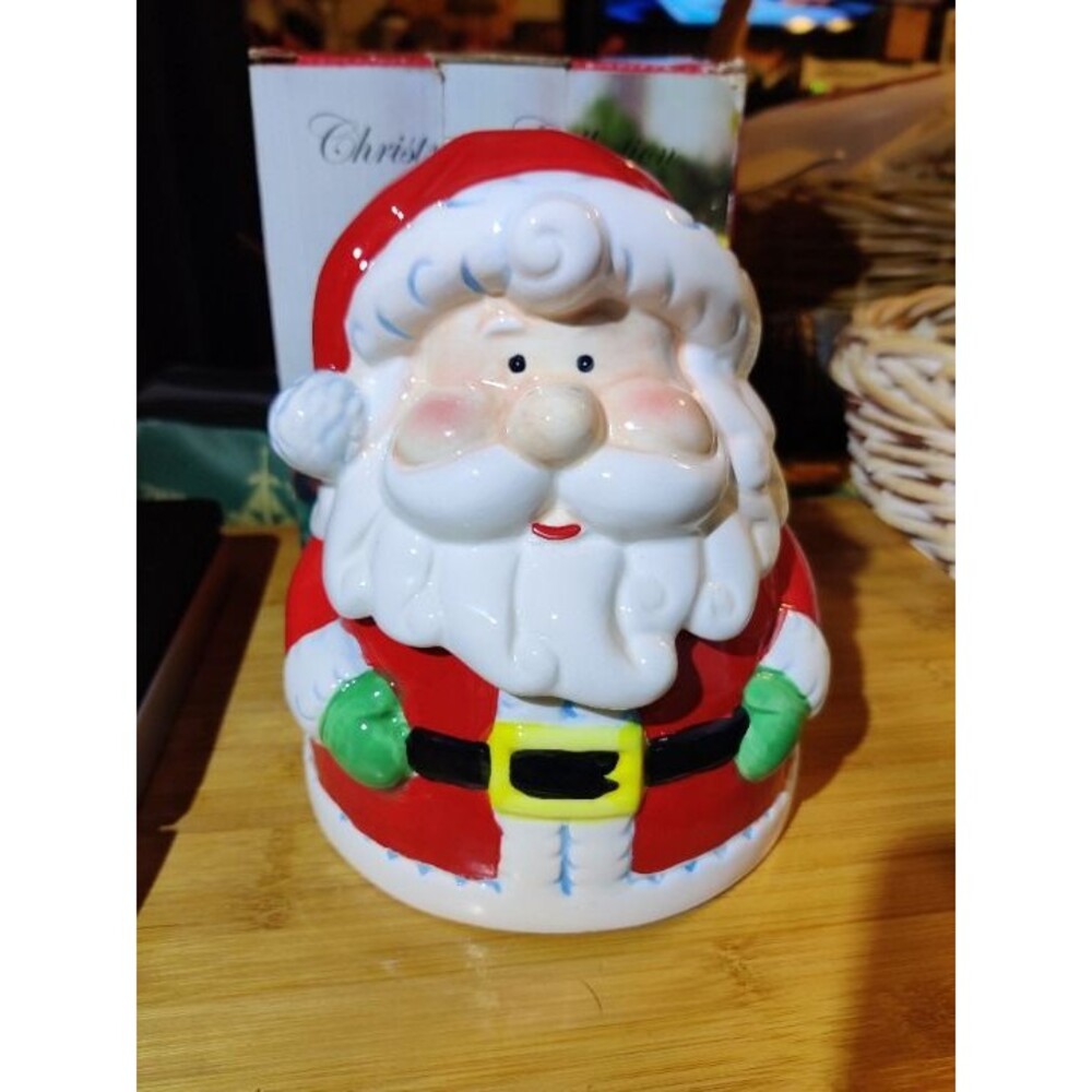 Christmas Collection Santa Cookie Jar